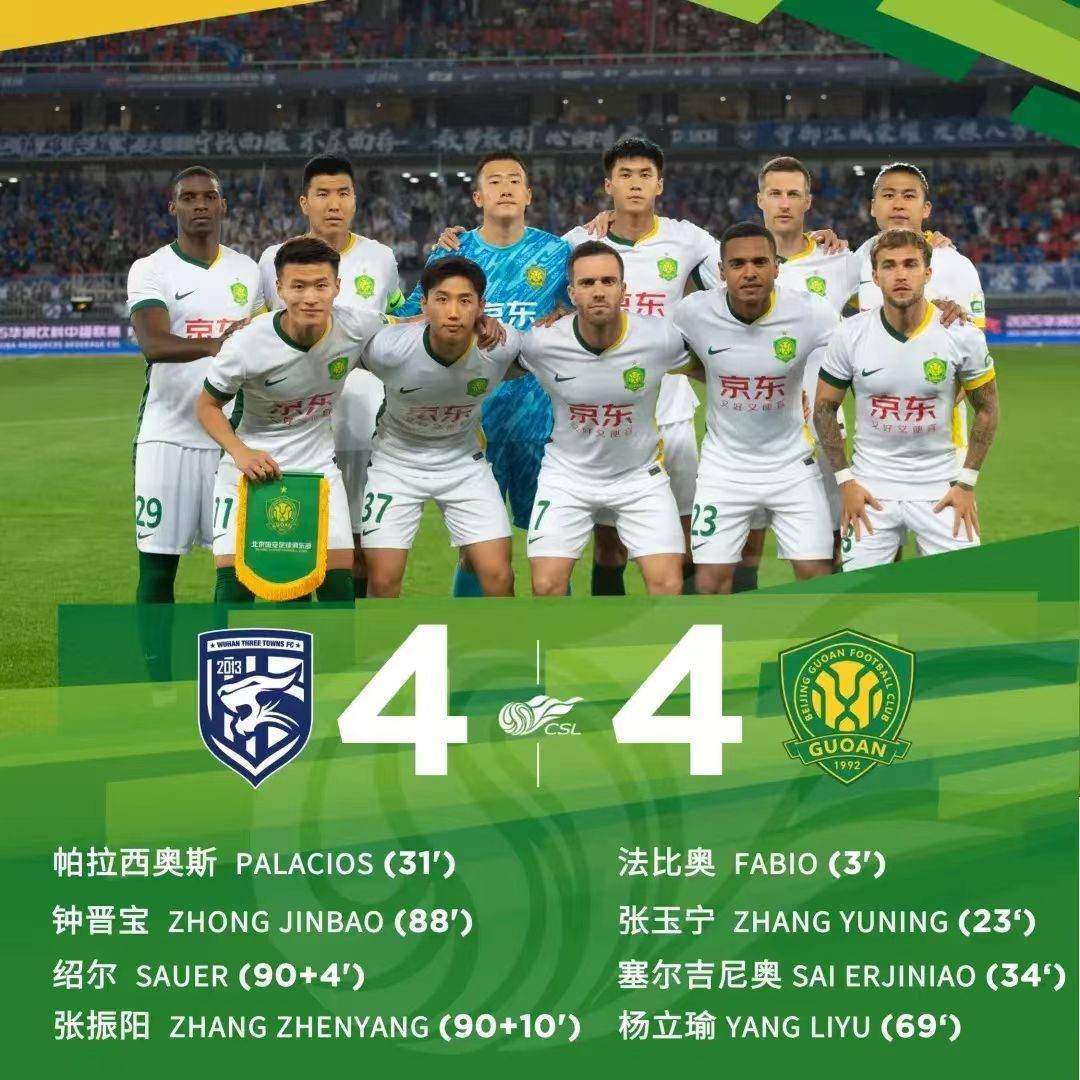 北京国安遭遇平局，积分领先缩小的简单介绍