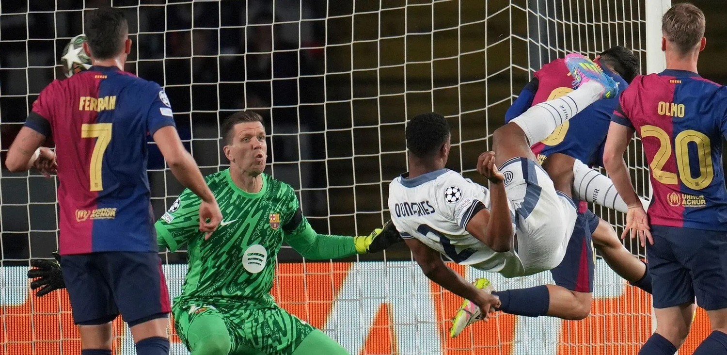 巴萨主场战平国米，实力对等双方难分胜负