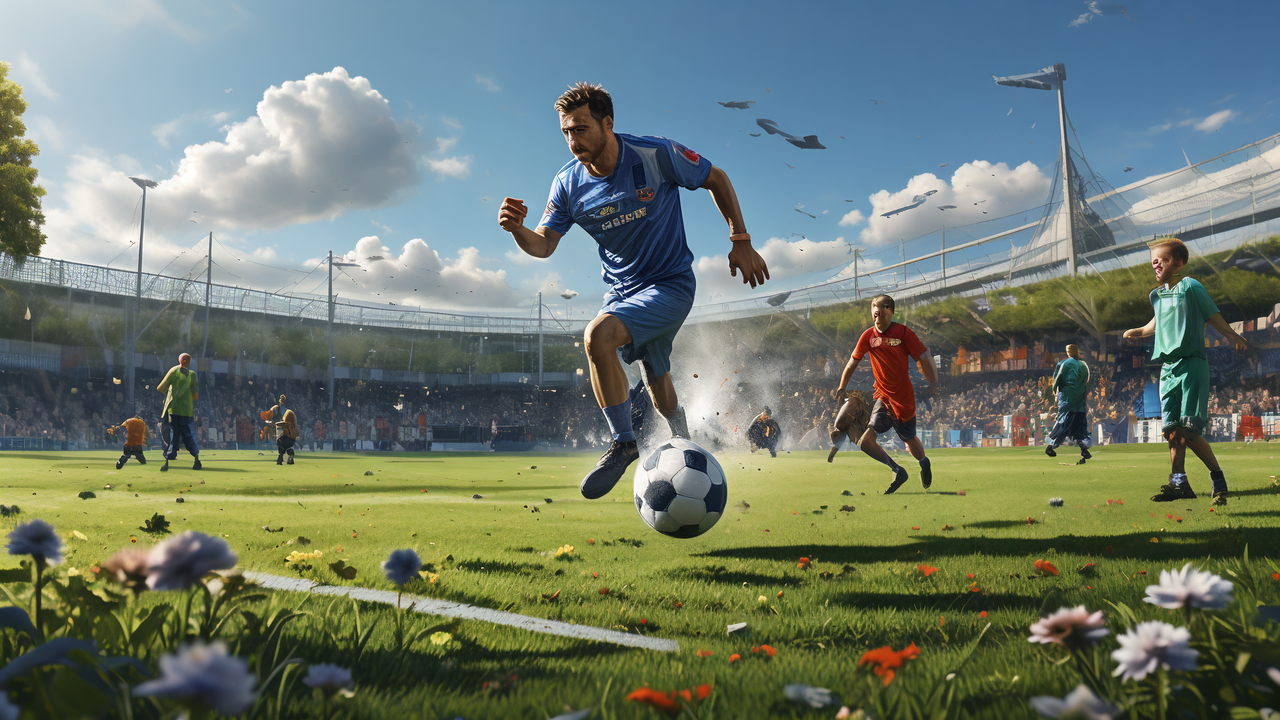 一场让人目瞪口呆的足球比赛在法国上演