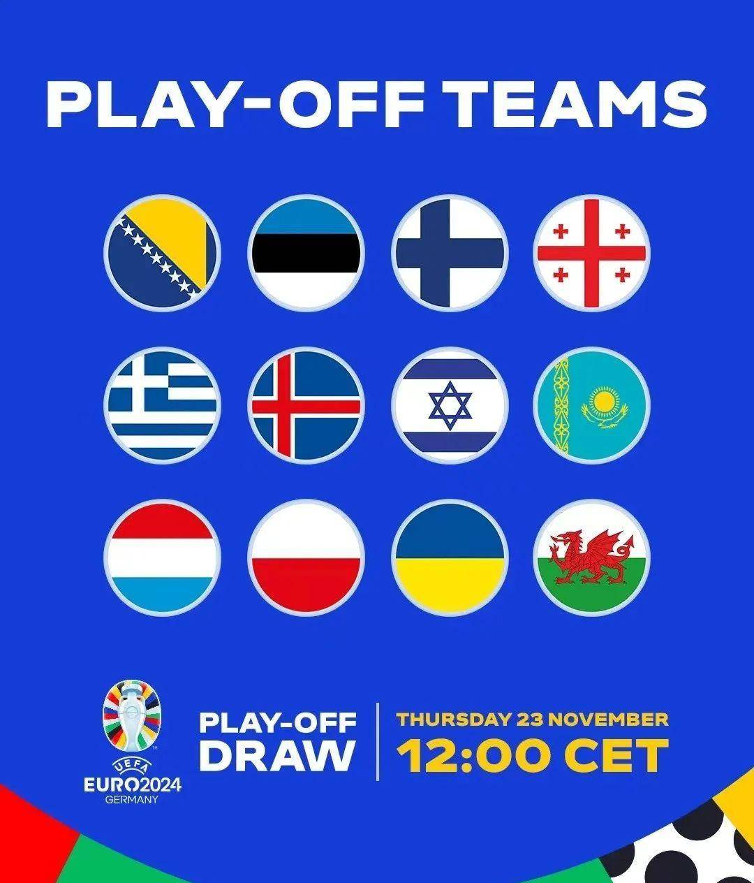 汇总：欧预赛最新赛况，各国备战欧洲杯